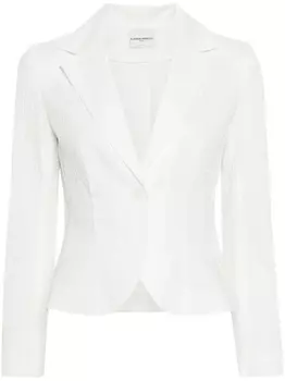 Claudie Pierlot куртка с заостренными лацканами, белый