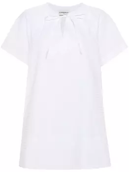 Claudie Pierlot платье мини без рукавов, белый