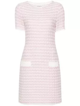 Claudie Pierlot платье мини с короткими рукавами, розовый