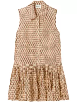 Claudie Pierlot платье мини с принтом, нейтральный