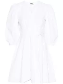 Claudie Pierlot платье мини с запахом, белый