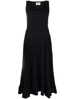 Claudie Pierlot платье со складками, синий