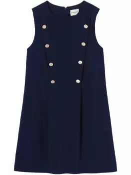 Claudie Pierlot платье со складками, синий