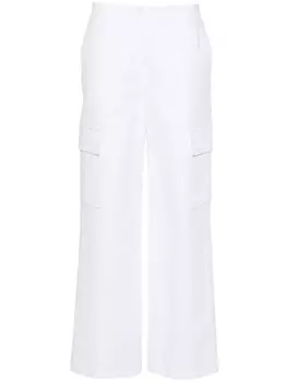 Claudie Pierlot прямые брюки карго, белый