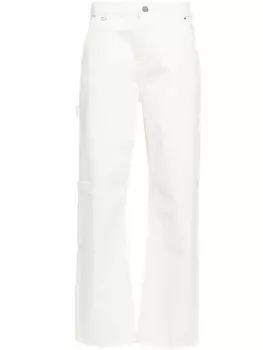 Claudie Pierlot прямые джинсы средней посадки, нейтральный цвет