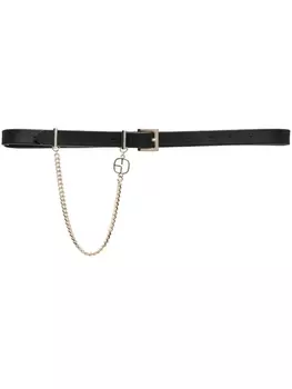 Claudie Pierlot ремень с цепочкой, черный