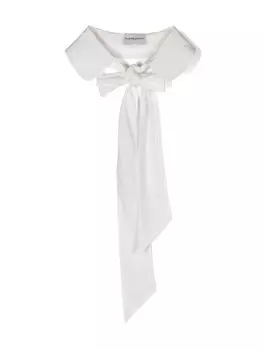 Claudie Pierlot шарф с завязками, белый