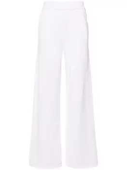Claudie Pierlot широкие брюки тонкой вязки, белый