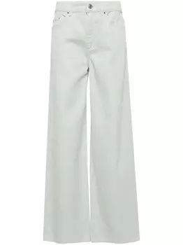 Claudie Pierlot широкие джинсы Michel средней посадки, зеленый