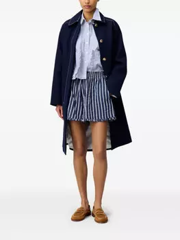 Claudie Pierlot шорты в полоску, синий