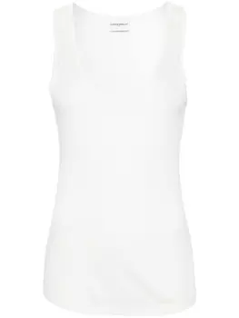 Claudie Pierlot топ с U-образным вырезом, белый