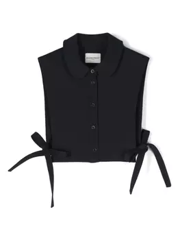 Claudie Pierlot трикотажный съемный воротник, синий