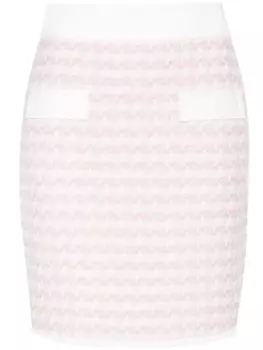 Claudie Pierlot юбка с завышенной талией, розовый