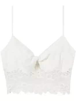 Claudie Pierlot укороченный топ, белый