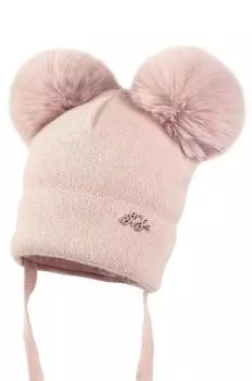 CLAUDINE IIA детская шапка из смесовой шерсти Jamiks, розовый