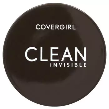 Clean Invisible, Рассыпчатая пудра, полупрозрачный средний оттенок 115, 0,63 унции (18 г) Covergirl