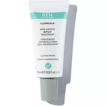 Clean Skincare Clearcalm Невысыхающий гель для лечения пятен, 15 мл, Ren