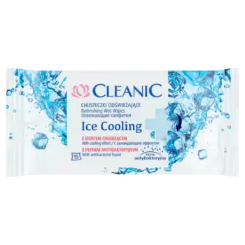 Cleanic Ice Cooling освежающие салфетки, 15 шт/уп.