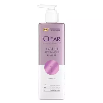 Clear Scalpceuticals Шампунь Молодежный Восстанавливающий 300мл. , Purple