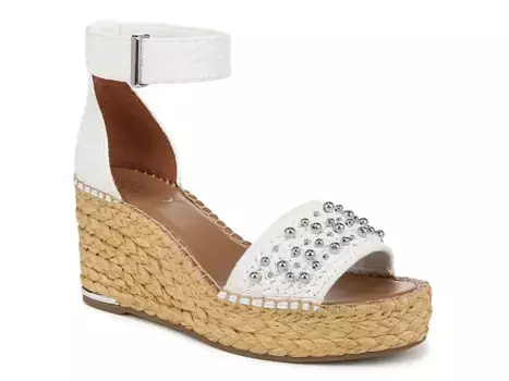 Clemens Wedge Сандалии Franco Sarto, White
