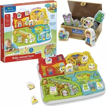 Clementoni, Baby Farma, интерактивный 17723