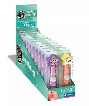 Clementoni, Crazy Chic блеск для губ в шариках 18193 1 шт. микс