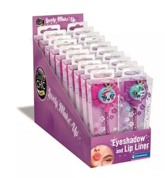 Clementoni, цветочные тени для век и карандаш Crazy Chic 18196, 1 шт. микс