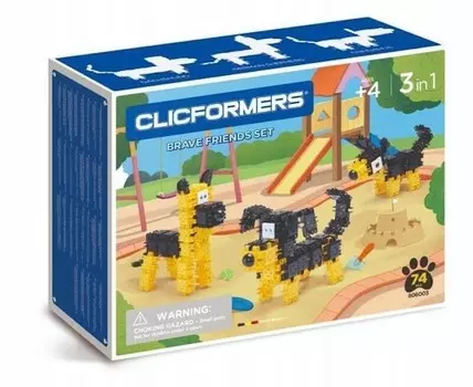Clicformers, Конструкторы Friends 3в1 Clics Toys