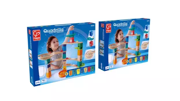 Cliffhanger marble run