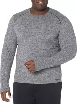 Clima-Trek с круглым вырезом Hot Chillys, цвет Grey Heather