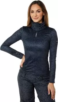 Clime AOP Флис на молнии 1/2 O'Neill, цвет Grey AOP/Black
