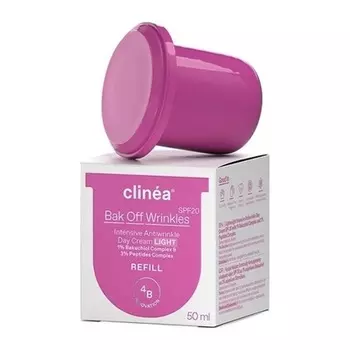 Clinea Clinea Bak Off Wrinkles Light Spf20 Refill Anti-Aging Day Cream Light Texture 50ml Clina