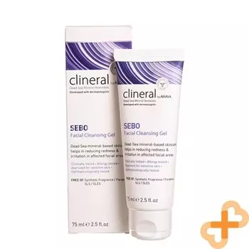 Clineral Sebo Очищающий гель для лица 75G, Ahava