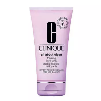Clinique All About Clean Foaming Facial Soap жидкое мыло 150мл