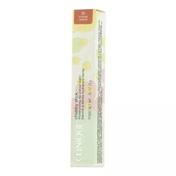 Clinique Chubby Stick Увлажняющий бальзам для губ 01 Curviest Caramel 3g