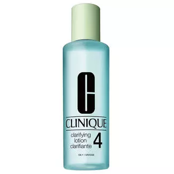 Clinique Clarifying Lotion 4 Маслянистая отшелушивающая жидкость для жирной кожи 400мл
