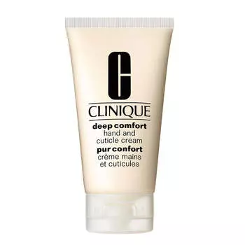 Clinique Deep Comfort Hand and Cuticle Cream питательный крем для рук и ногтей 75мл