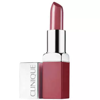 Clinique Помада Pop Lip Color and Primer с разглаживающей базой 14 Plum Pop 3,9 г