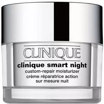 Clinique Smart Custom-Repair Moisturizer Ночной безмасляный увлажняющий крем для сухой и комбинированной кожи 50мл