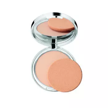 Clinique Суперпудра Double Face Powder чрезвычайно стойкая прессованная пудра 04 Matte Honey 10g
