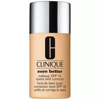 Clinique Тональный крем Even Better Makeup SPF15, вечерний оттенок кожи WN 46, золотистый, нейтральный, 30 мл