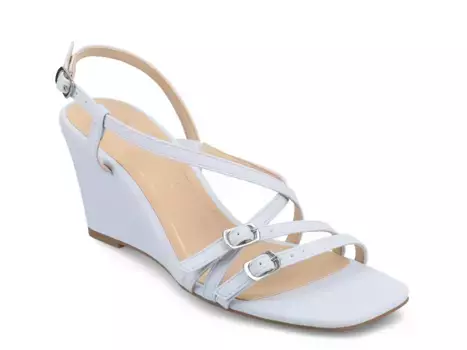 Clinne Wedge Сандалии Journee, Blue