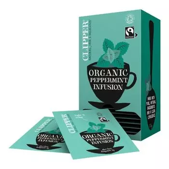 Clipper перечная мята, органическая 25 х 2 грамма