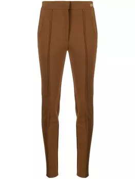 Cllas Milano брюки Cortina узкого кроя, коричневый