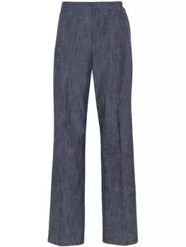 Cllas Milano брюки Panama прямого кроя, синий