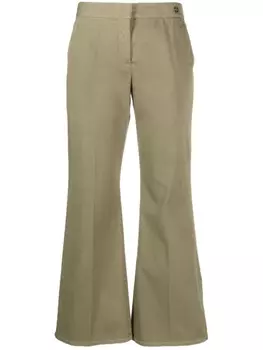 Cllas Milano брюки Sofia широкого кроя, зеленый