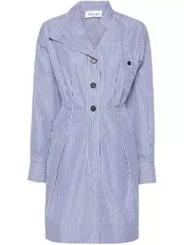 Cllas Milano платье мини Hardy в полоску, синий