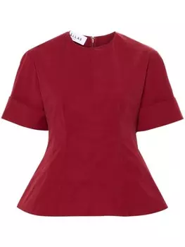 Cllas Milano поплиновая блузка Clare, красный