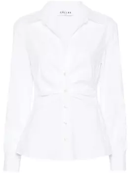 Cllas Milano поплиновая рубашка Savile, белый