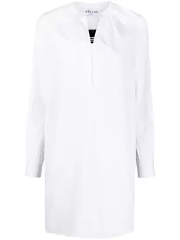 Cllas Milano поплиновое платье-туника Monica, белый